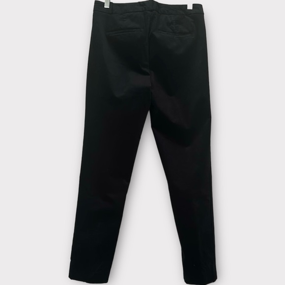 🪅Banana Republic Sloan Velvet Slim Ankle Pant. Black. Size 4. - Picture 4 of 16